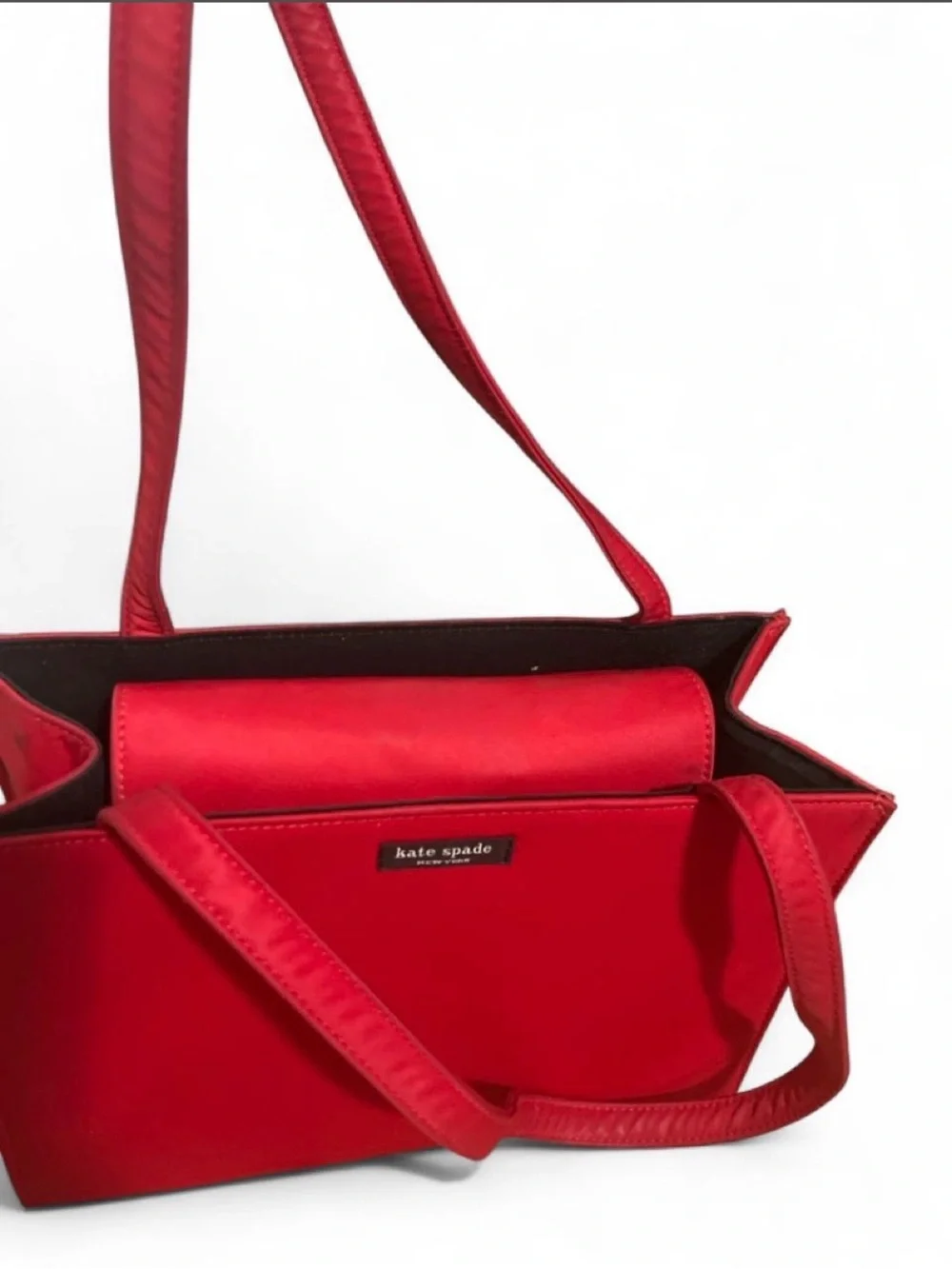 kate spade Red Shoulder Bag with Double Straps